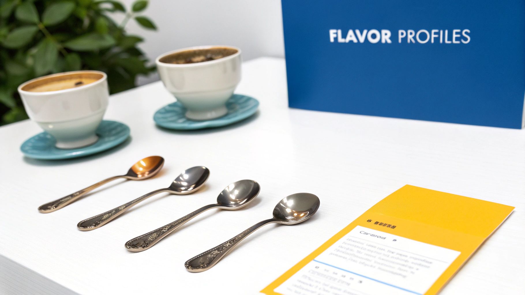 A single cup of black coffee on a wooden table, with steam rising from it.