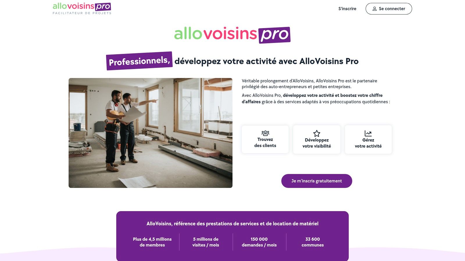 AlloVoisins Pro