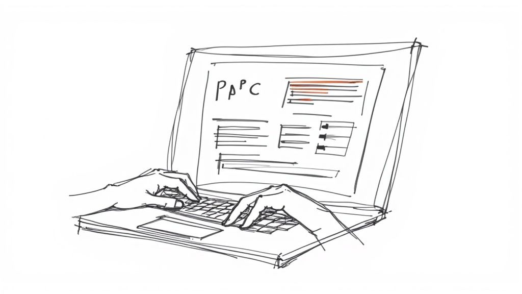 A person pointing at a tablet screen showing business growth charts and graphs.