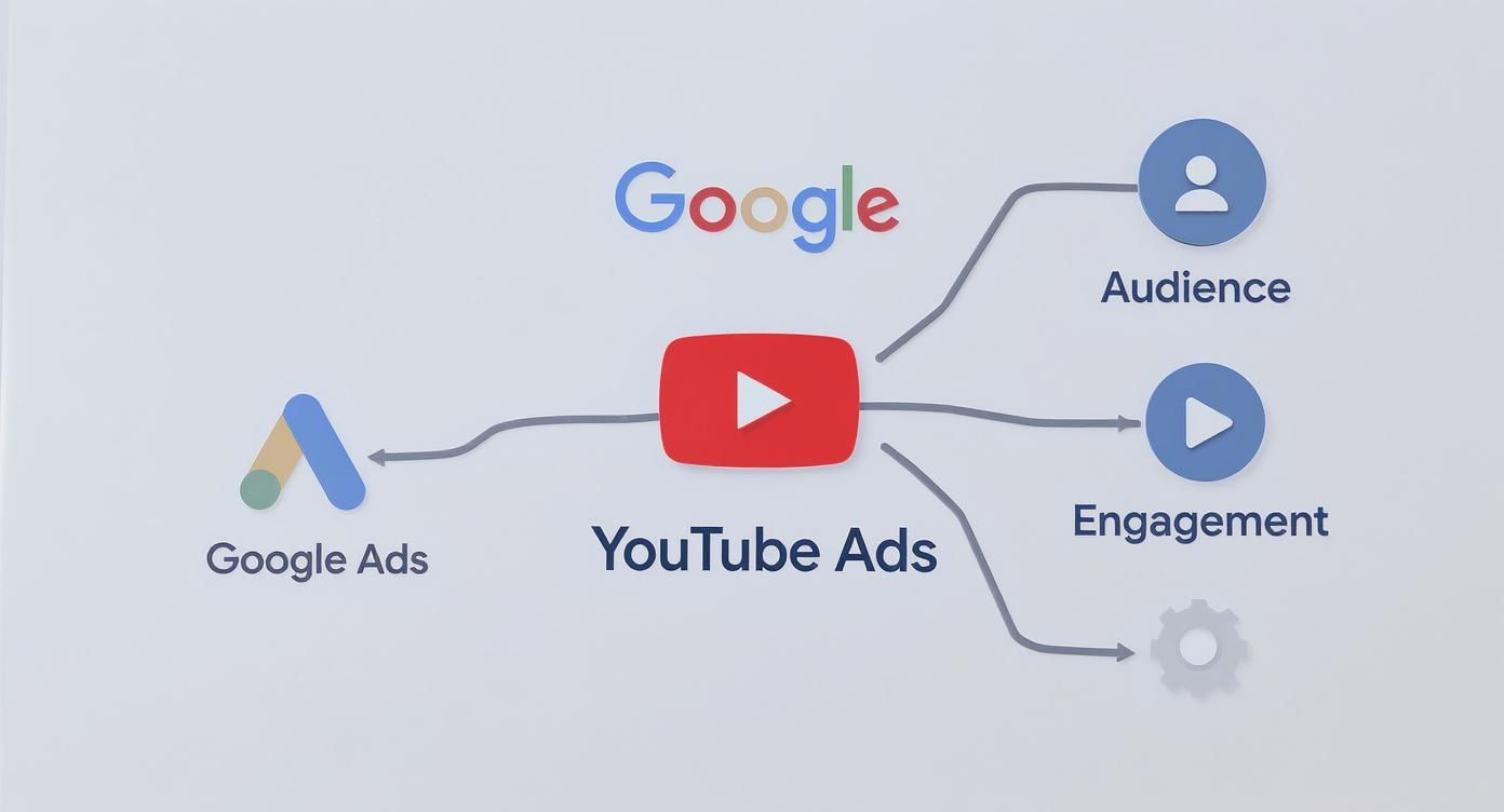 Infographic about youtube ppc advertising