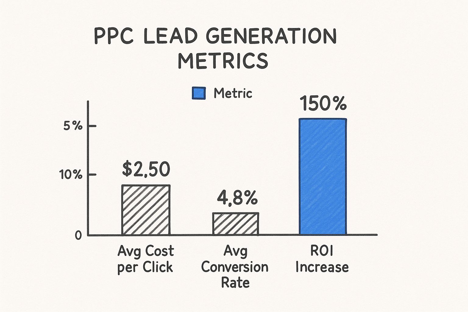 Infographic about ppc lead generation