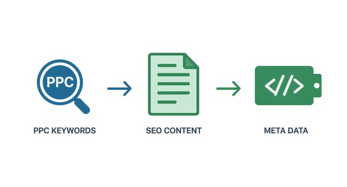 Infographic about seo ppc management