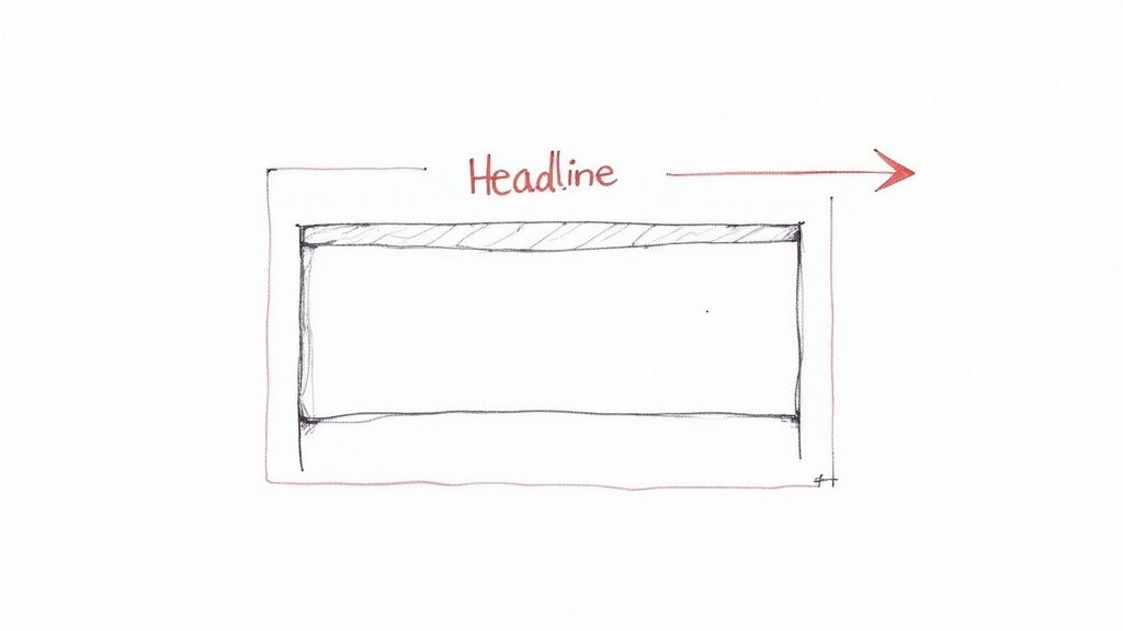A user journey map showing a smooth path from a Google ad click to a high-converting landing page.