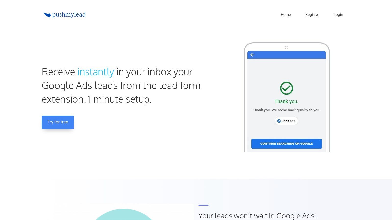 Pushmylead Interface
