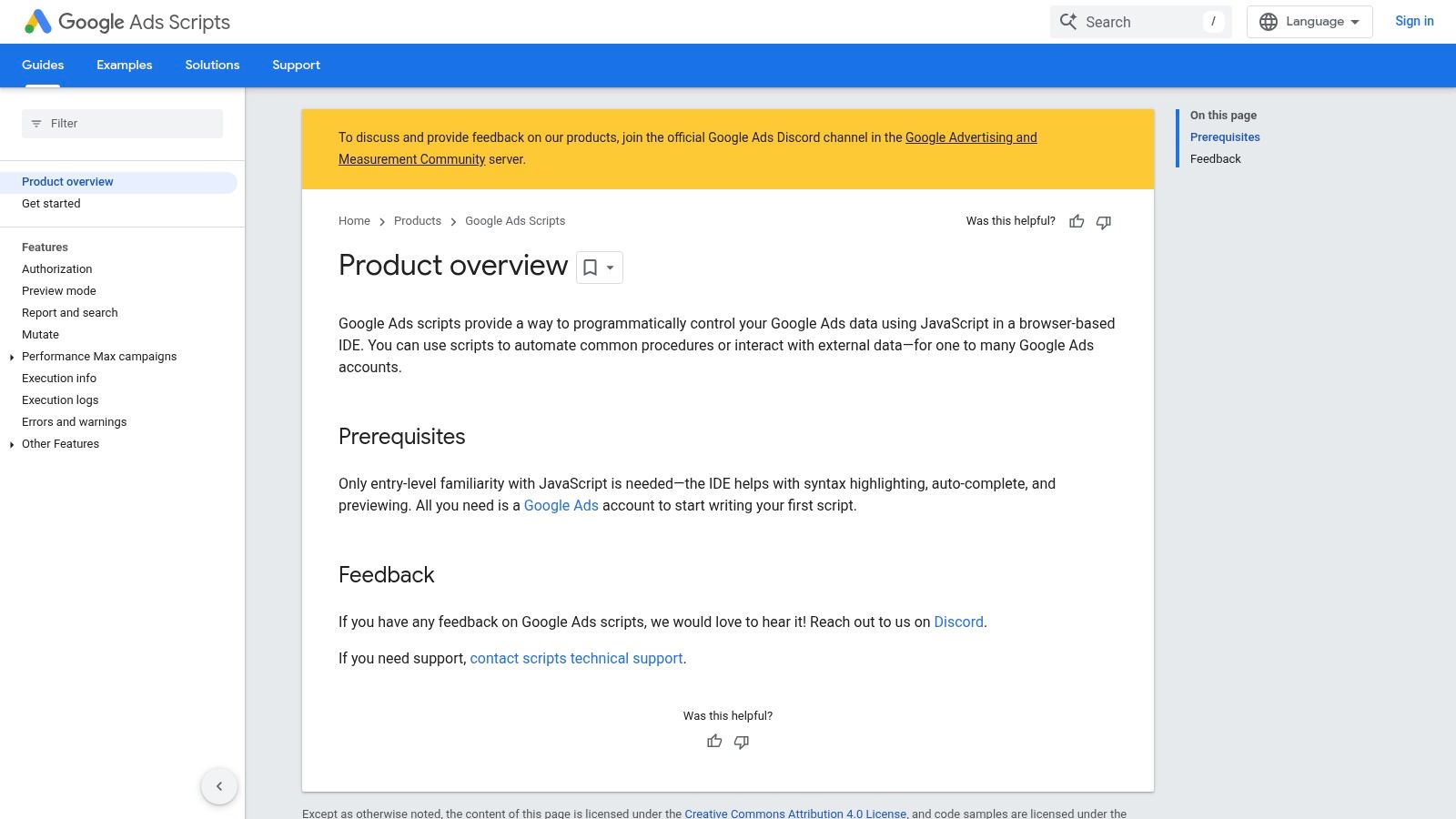 Google Ads Scripts (Official)