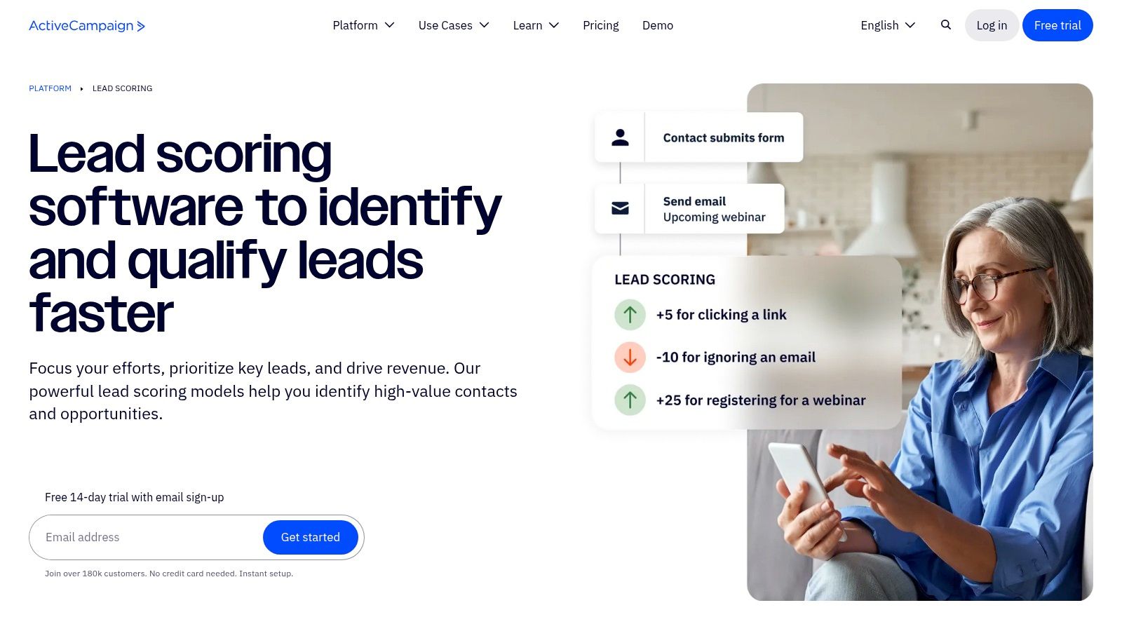 ActiveCampaign – Lead and Deal Scoring