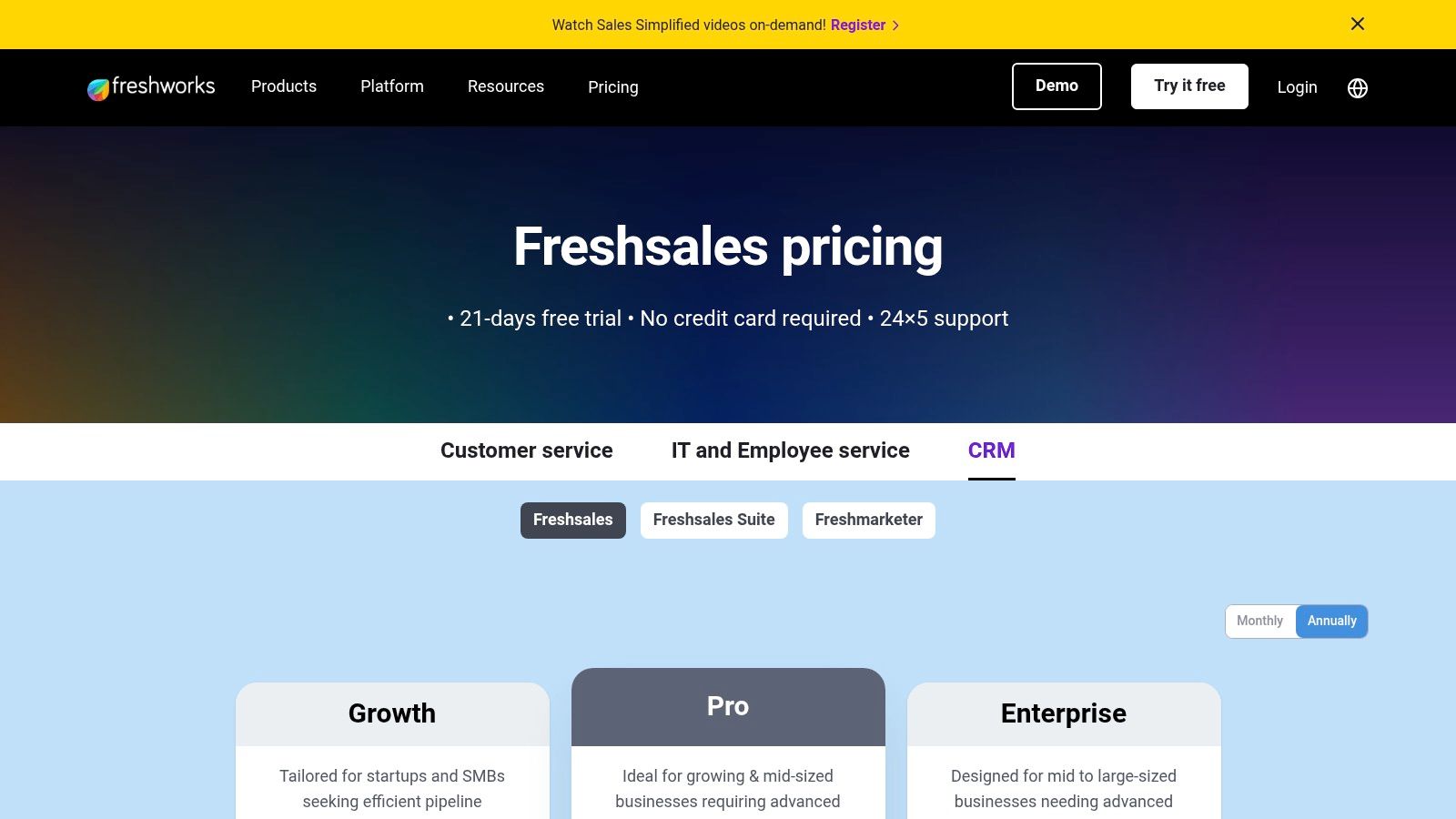 Freshsales (Freshworks)