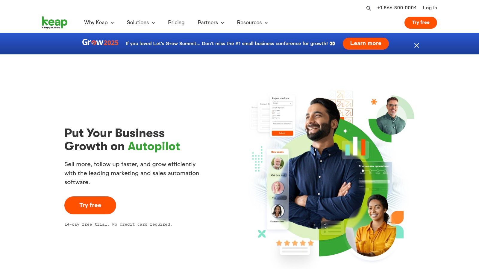 Keap (formerly Infusionsoft)