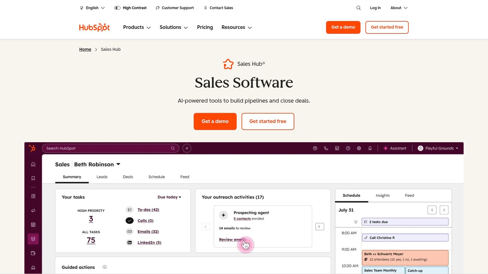 HubSpot Sales Hub (HubSpot)