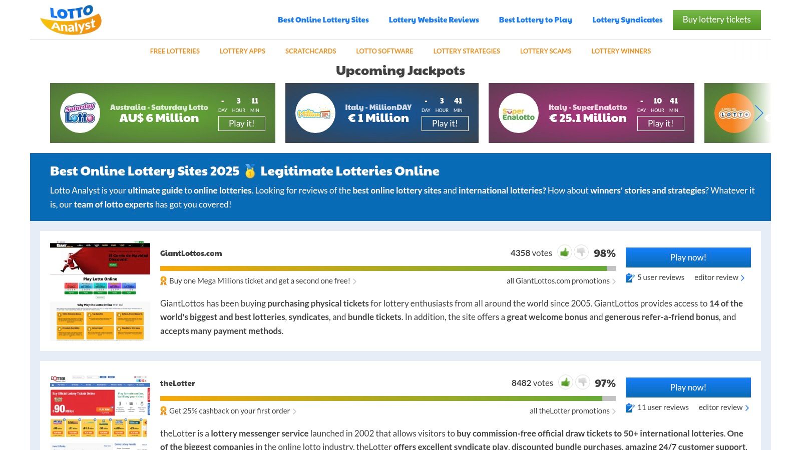 Lotto Analyst