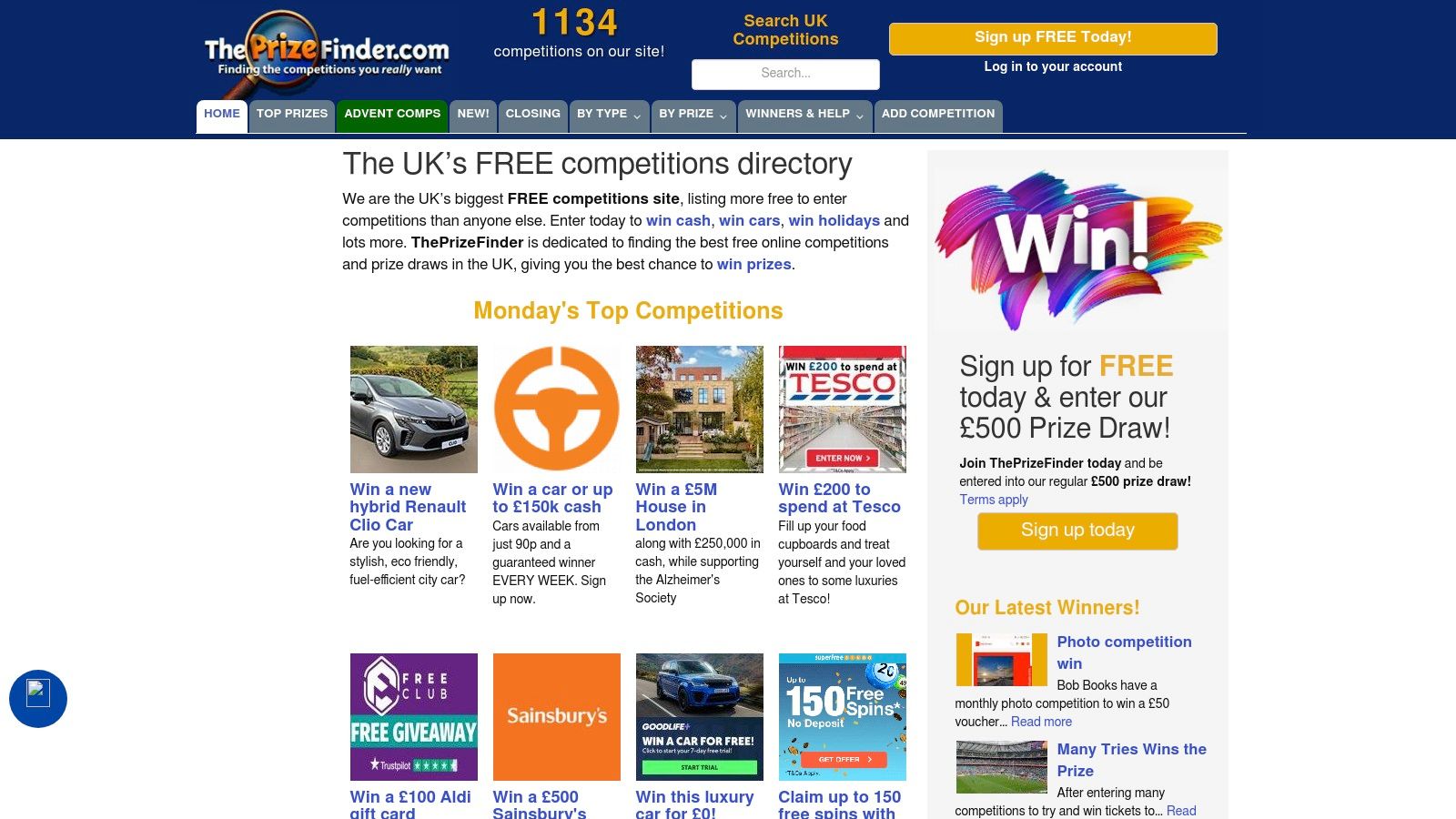 ThePrizeFinder: The High-Volume Hub for Daily Draws