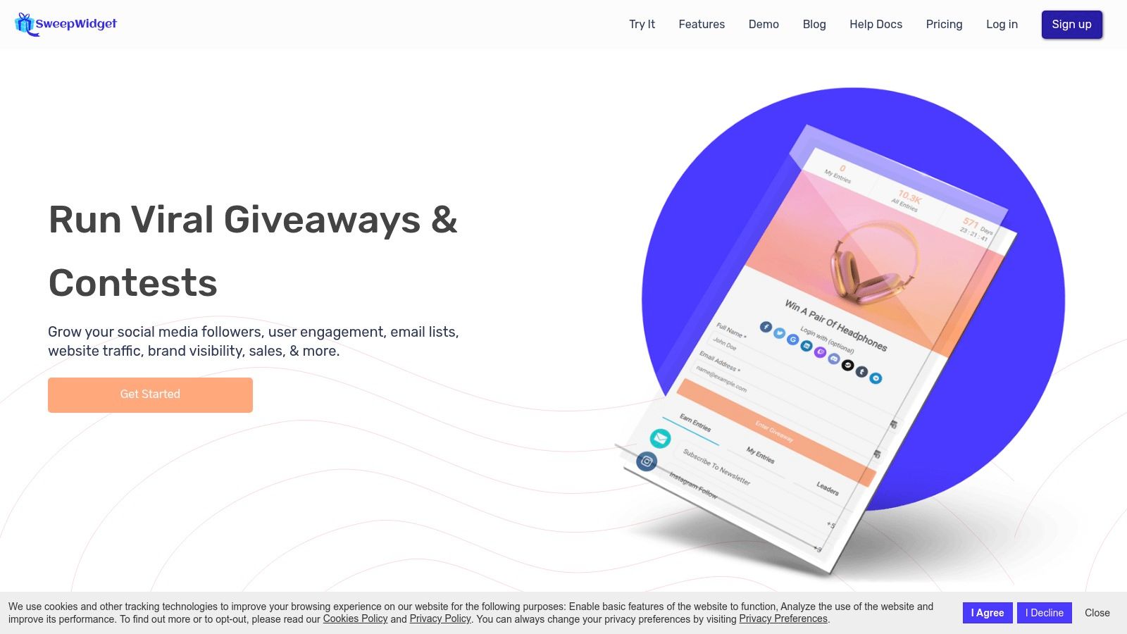 SweepWidget