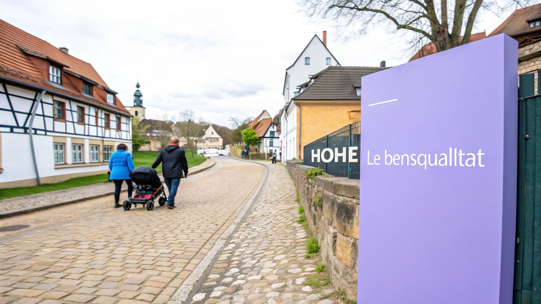 Europäische Kleinstädte mit hoher Lebensqualität