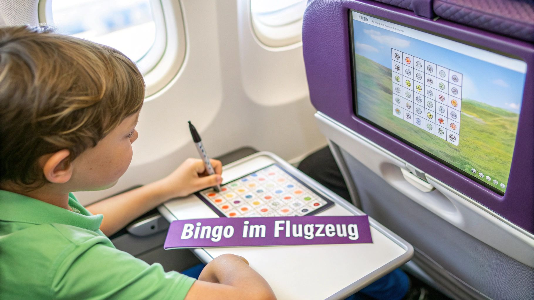 Reisebingo und Suchspiele