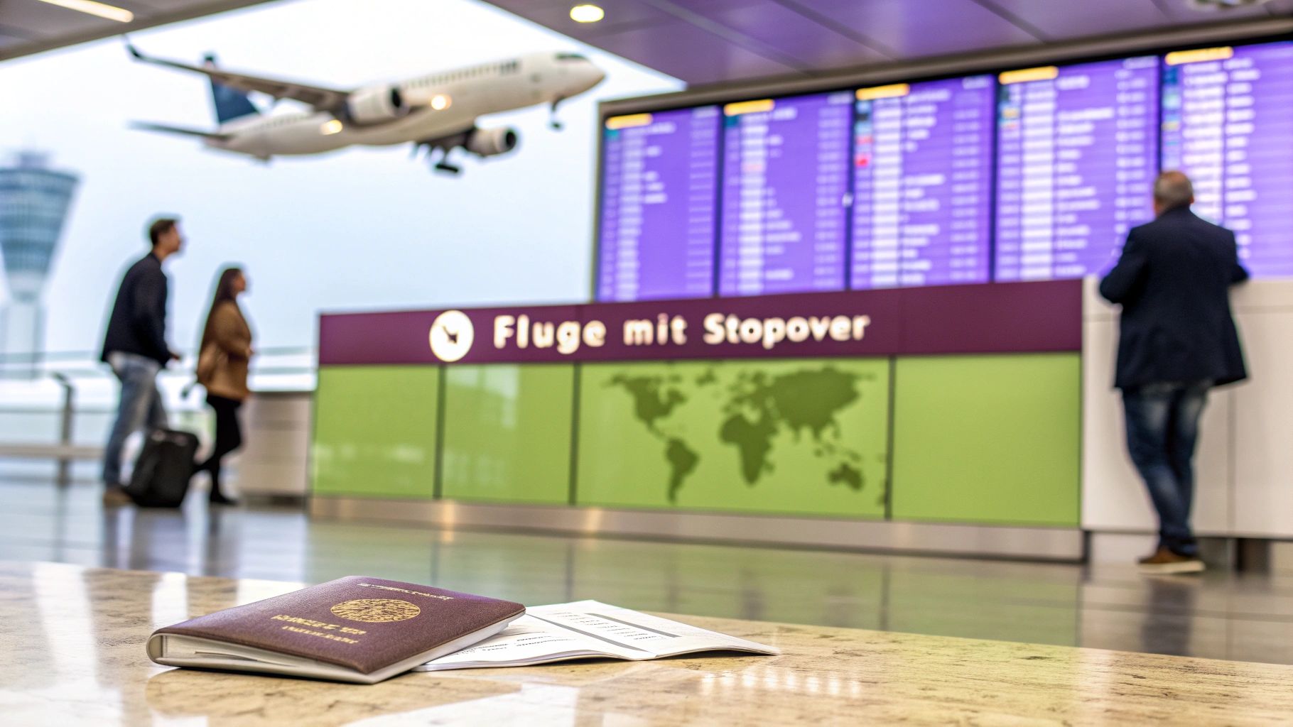 Flüge mit Stopover buchen und die Welt entdecken