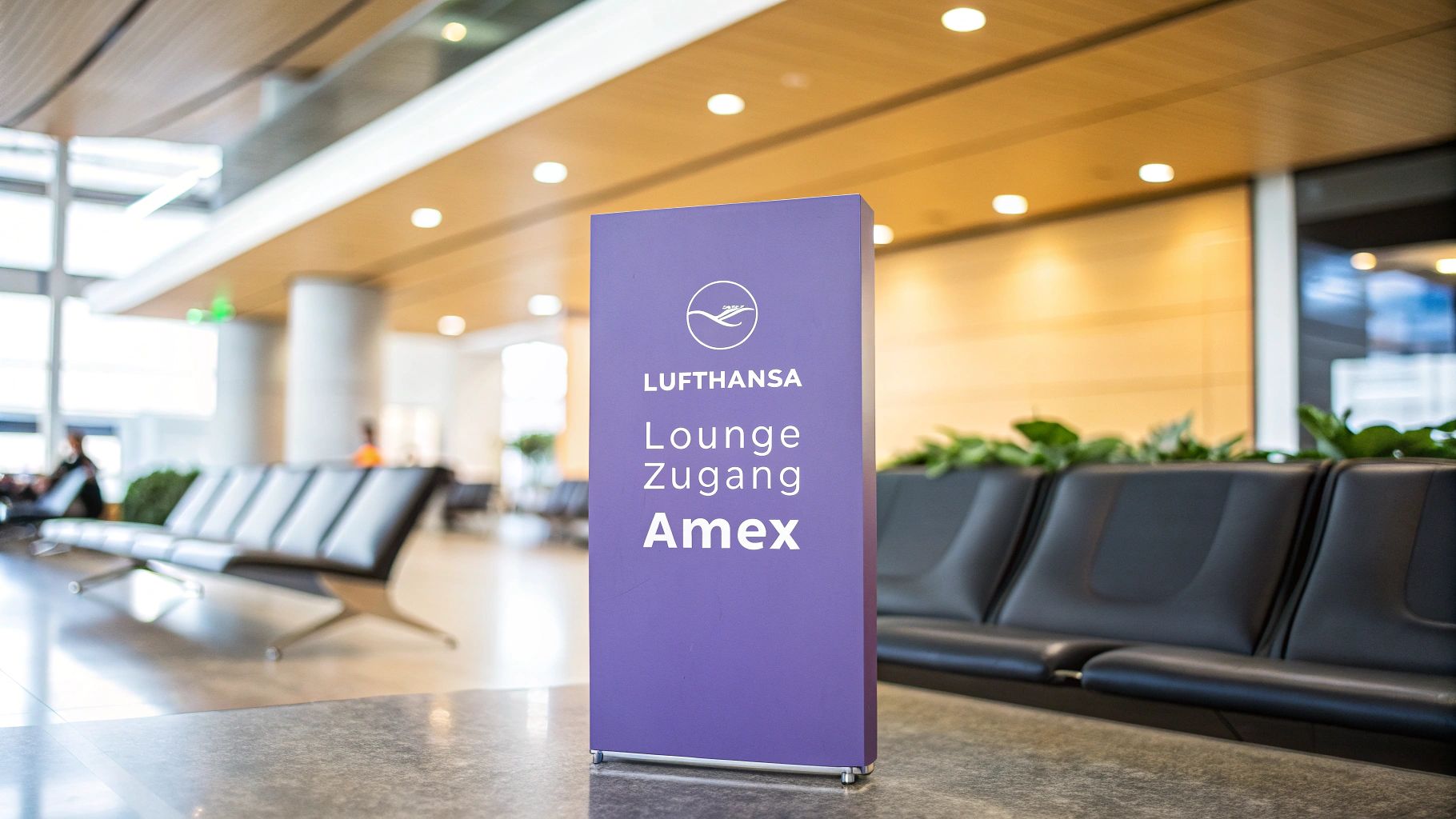 Ihr zugang zur Amex Platinum Lufthansa Lounge verständlich erklärt