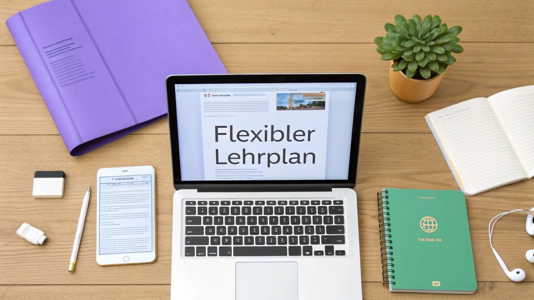 Etablieren Sie einen flexiblen Kernlehrplan, der mit Ihnen reist