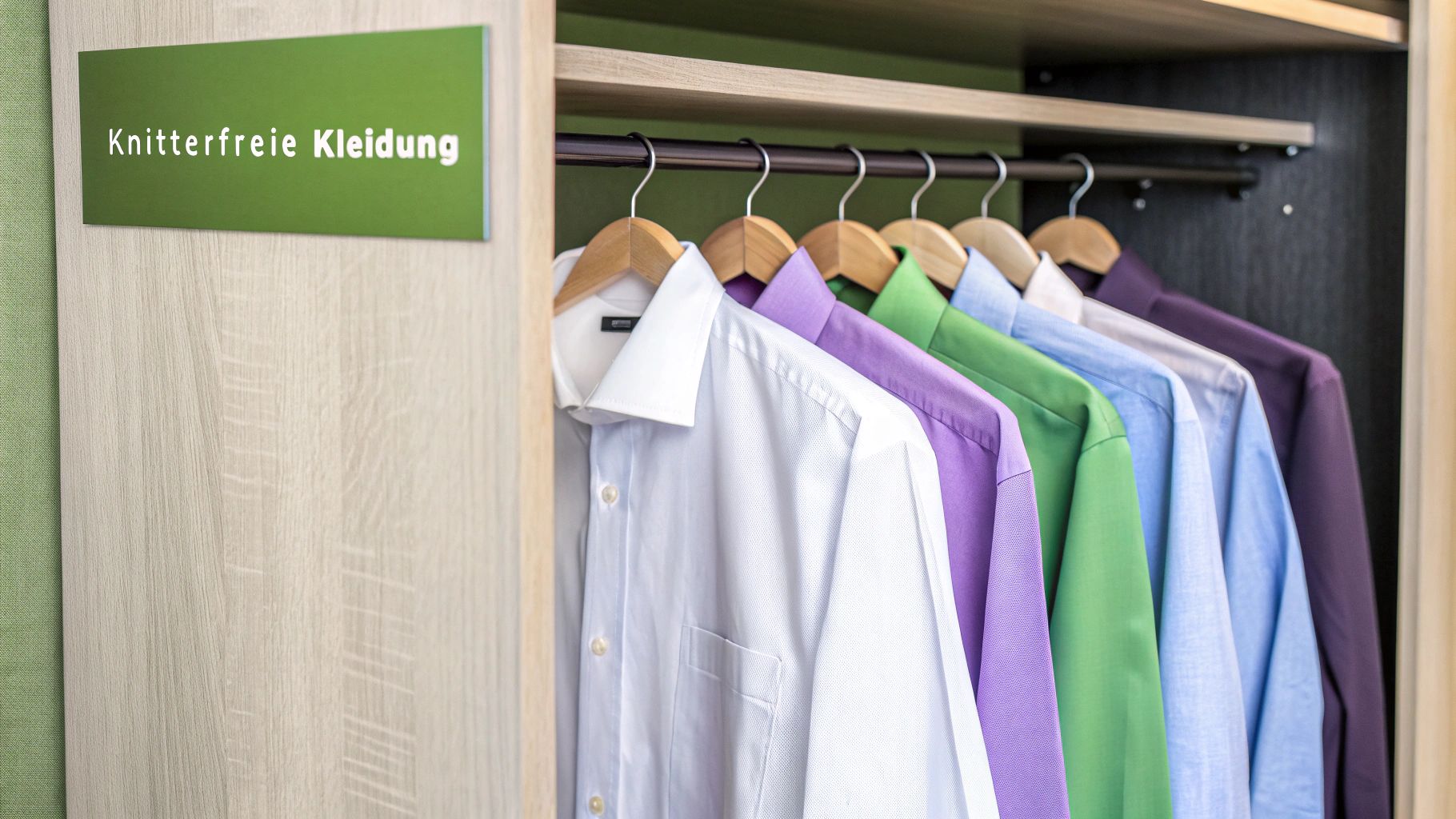 Knitterfreie Business-Garderobe