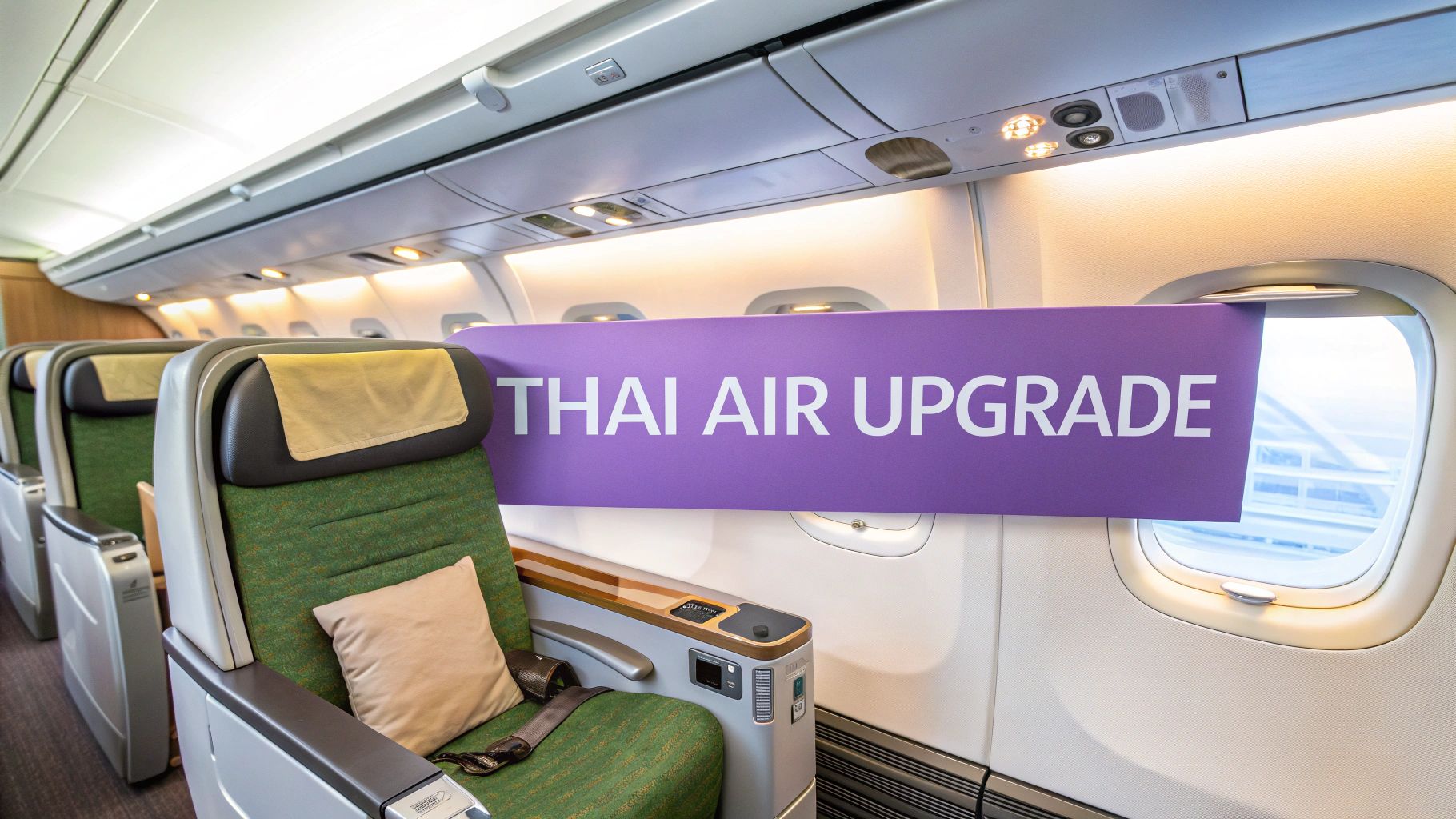 So klappt dein Thai Air Upgrade in die Business Class