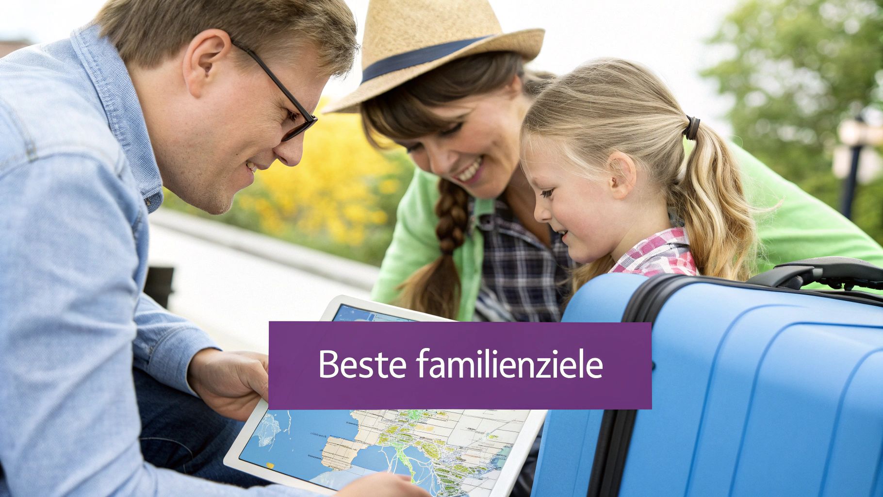Eine malerische Küstenlandschaft mit einem Strandresort, das sich perfekt für einen Familienurlaub eignet.
