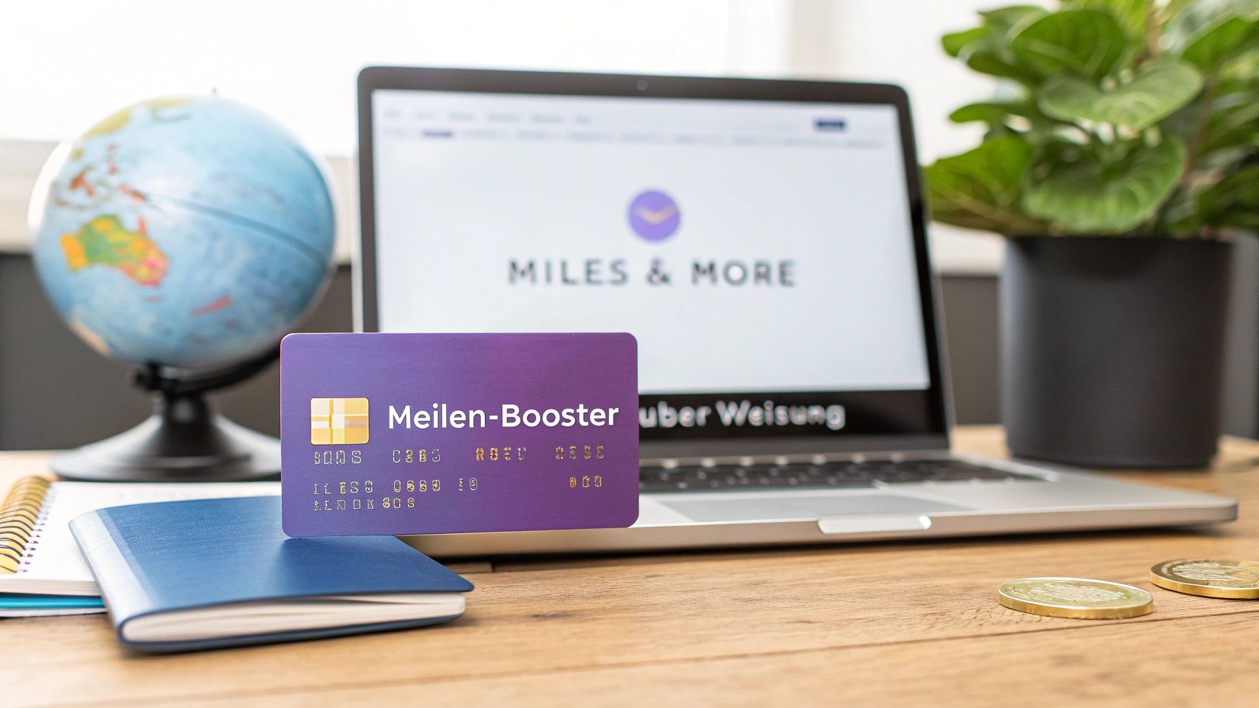 Miles and more kreditkarte überweisung als meilen-booster nutzen