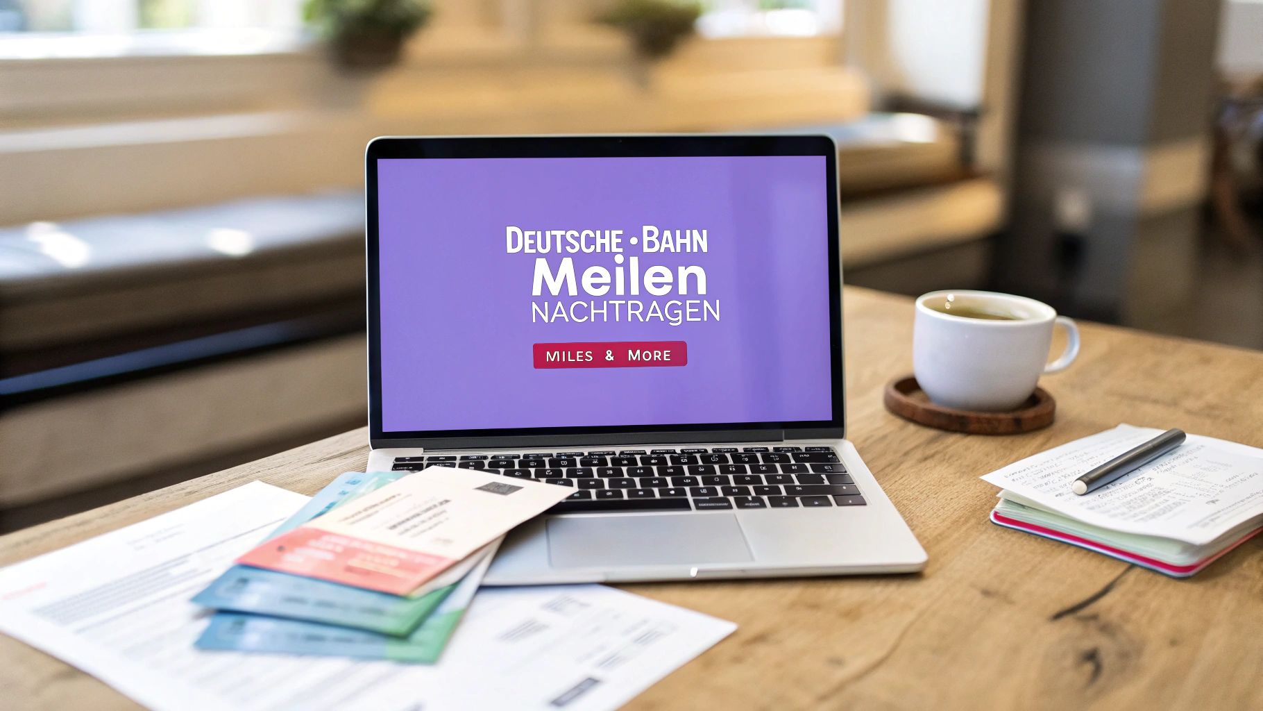 Deutsche Bahn Miles and More nachtragen leicht gemacht