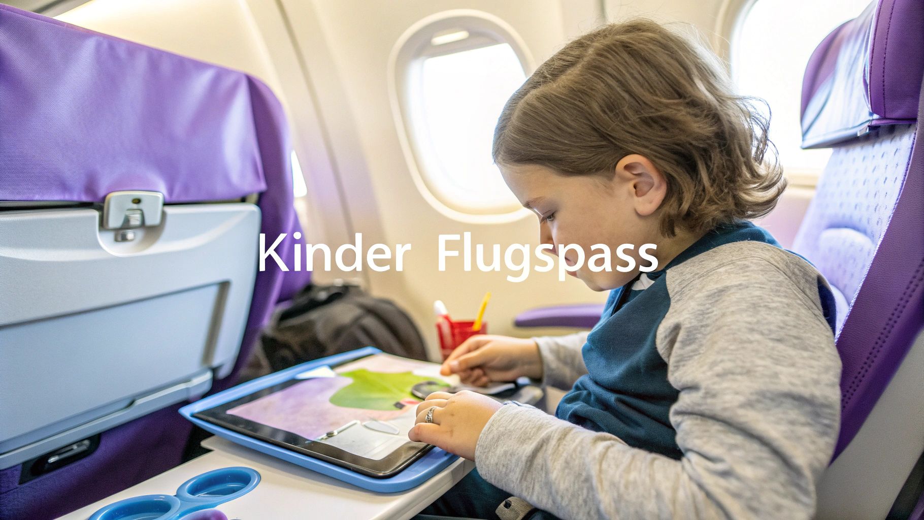 Beschäftigung Kinder Flugzeug: 7 kreative Ideen für unterwegs