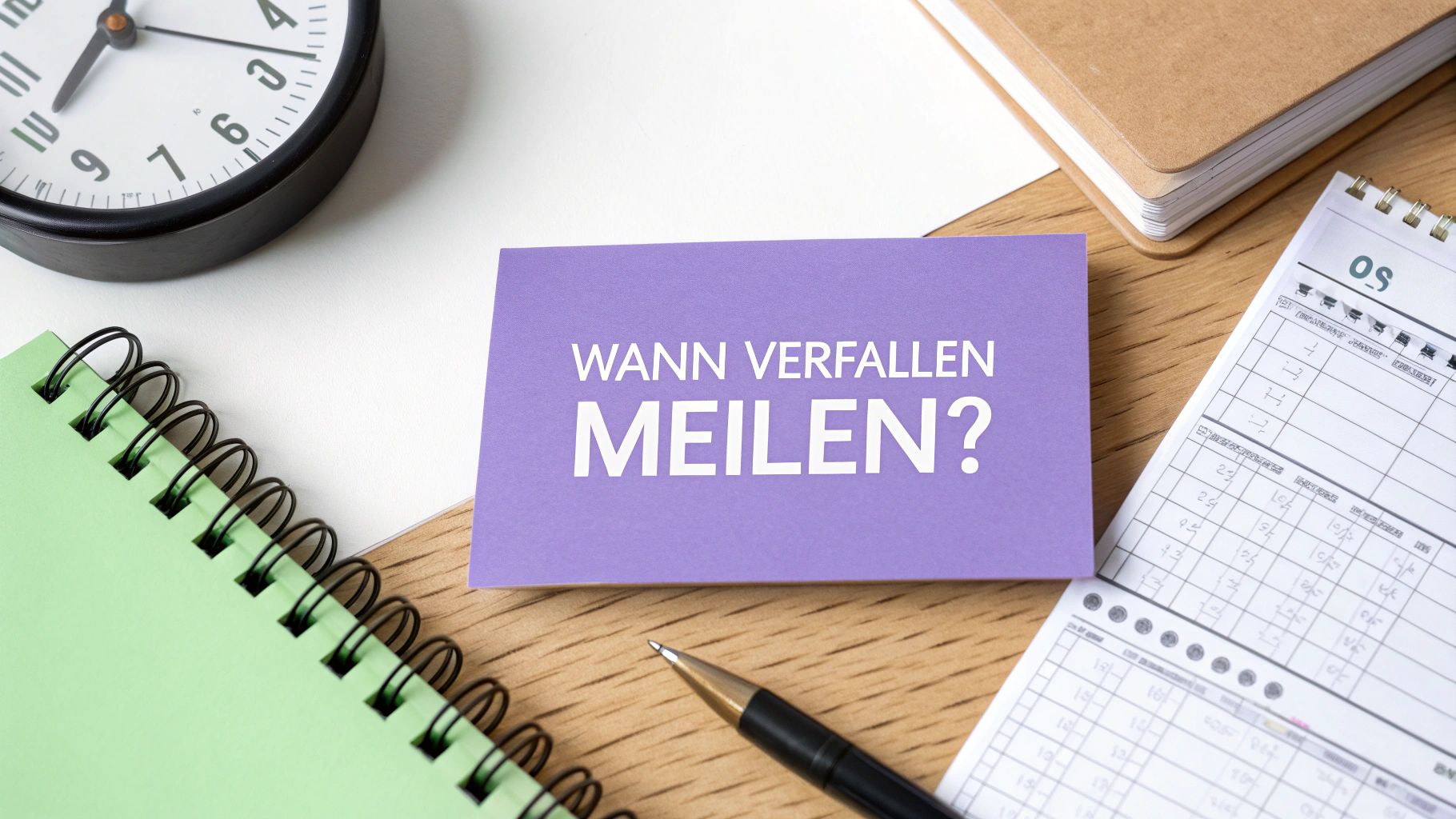 Miles and More Wann verfallen Meilen? Alles zu den Regeln