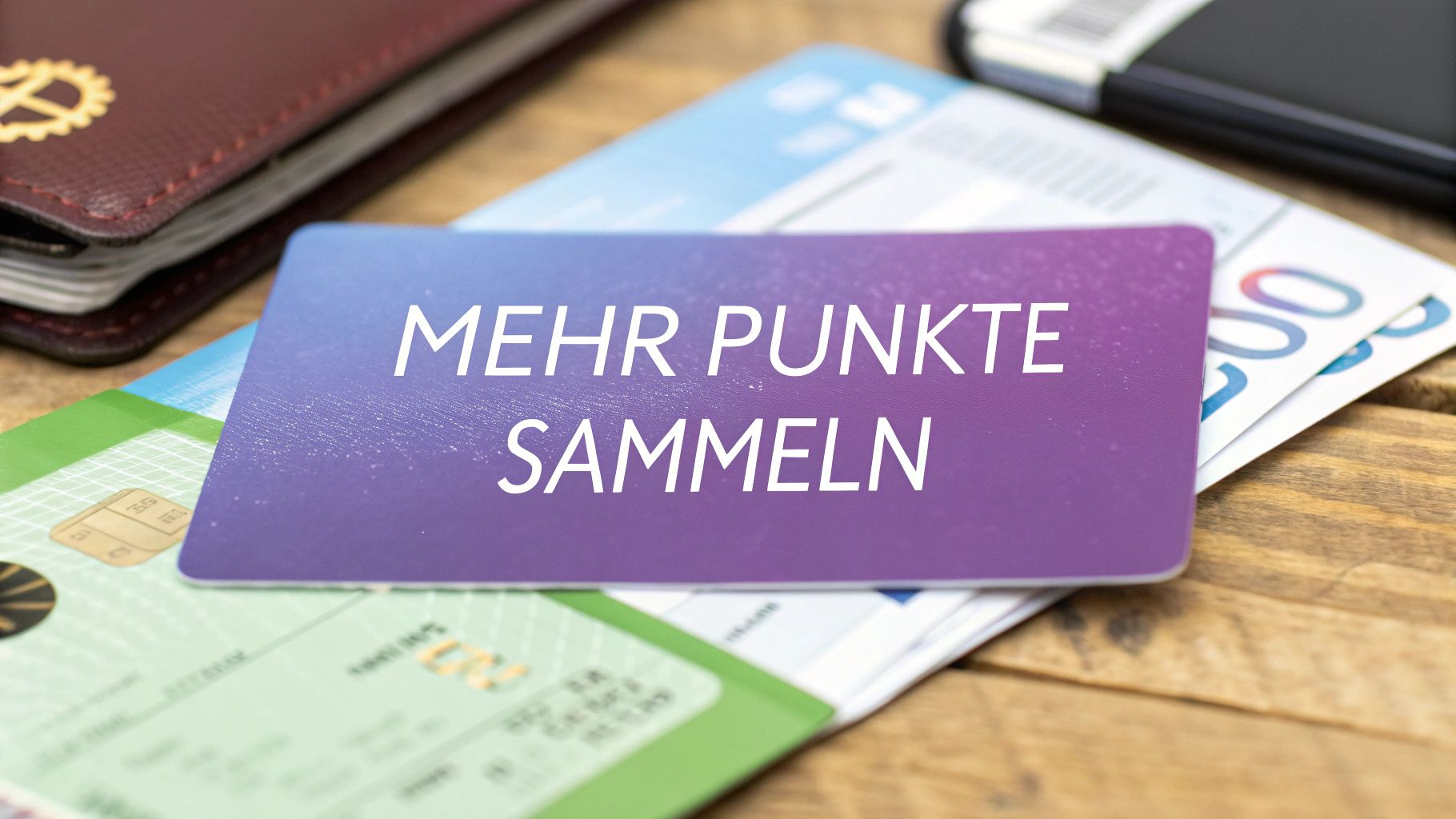 Kreditkarte Punkte sammeln für maximale Prämien