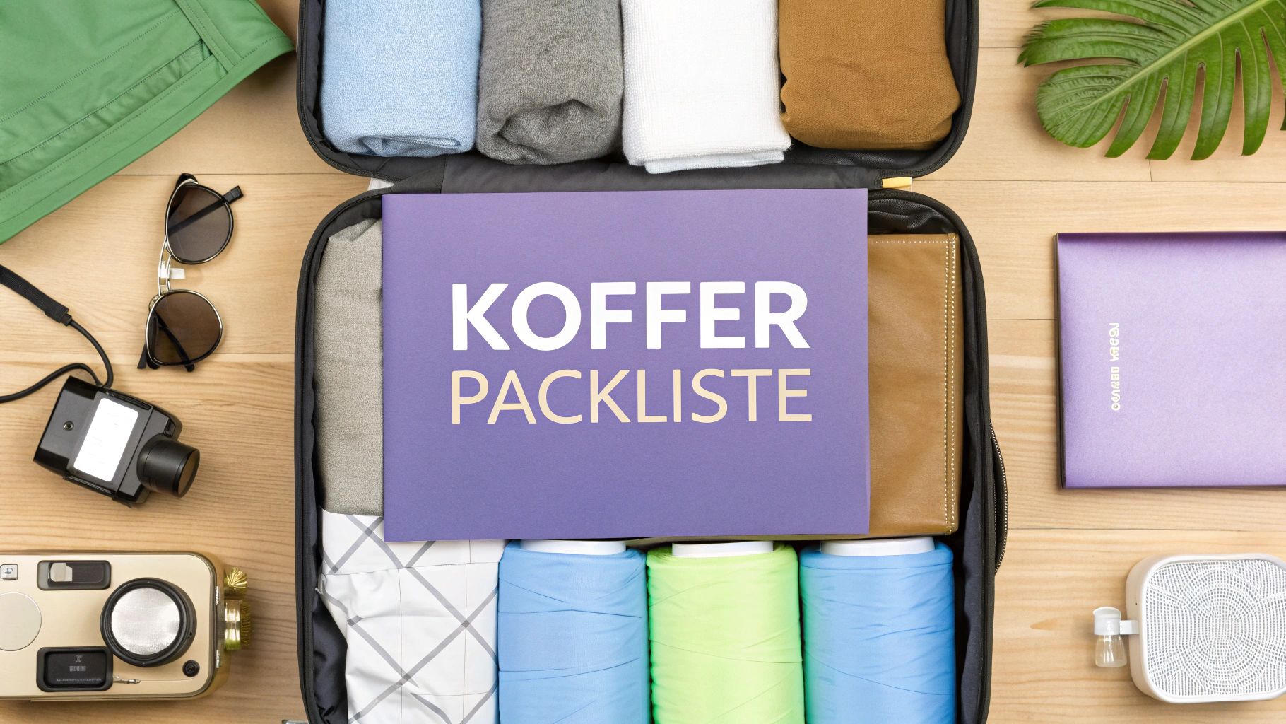 koffer packliste: Die kompakte Reise-Checkliste 2025