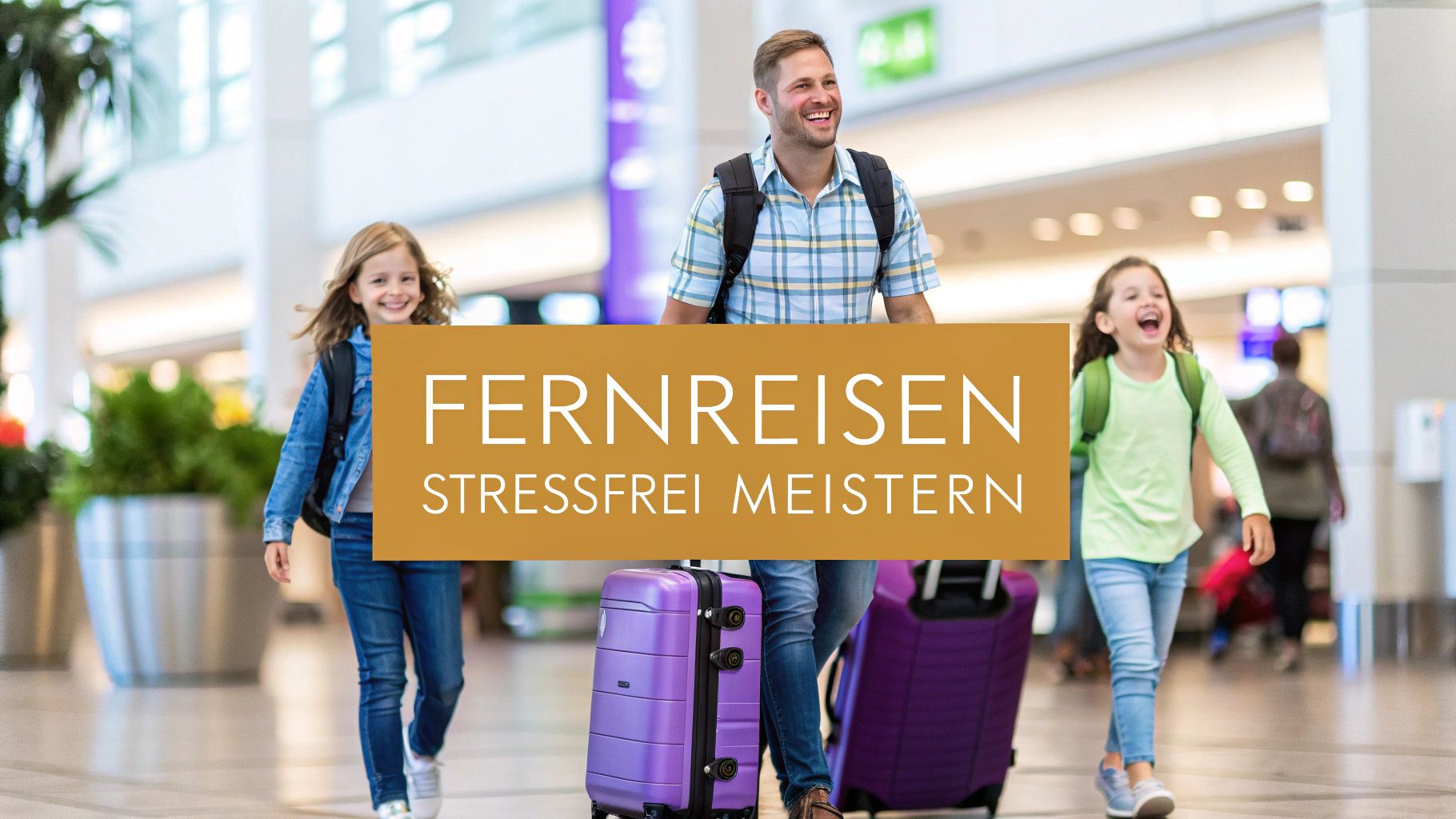 Fernreisen mit Kindern stressfrei meistern