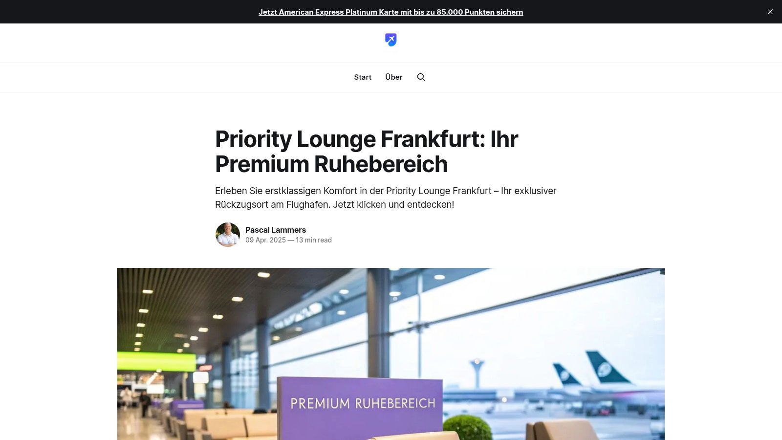 Priority Lounge Frankfurt: Ihr Premium Ruhebereich