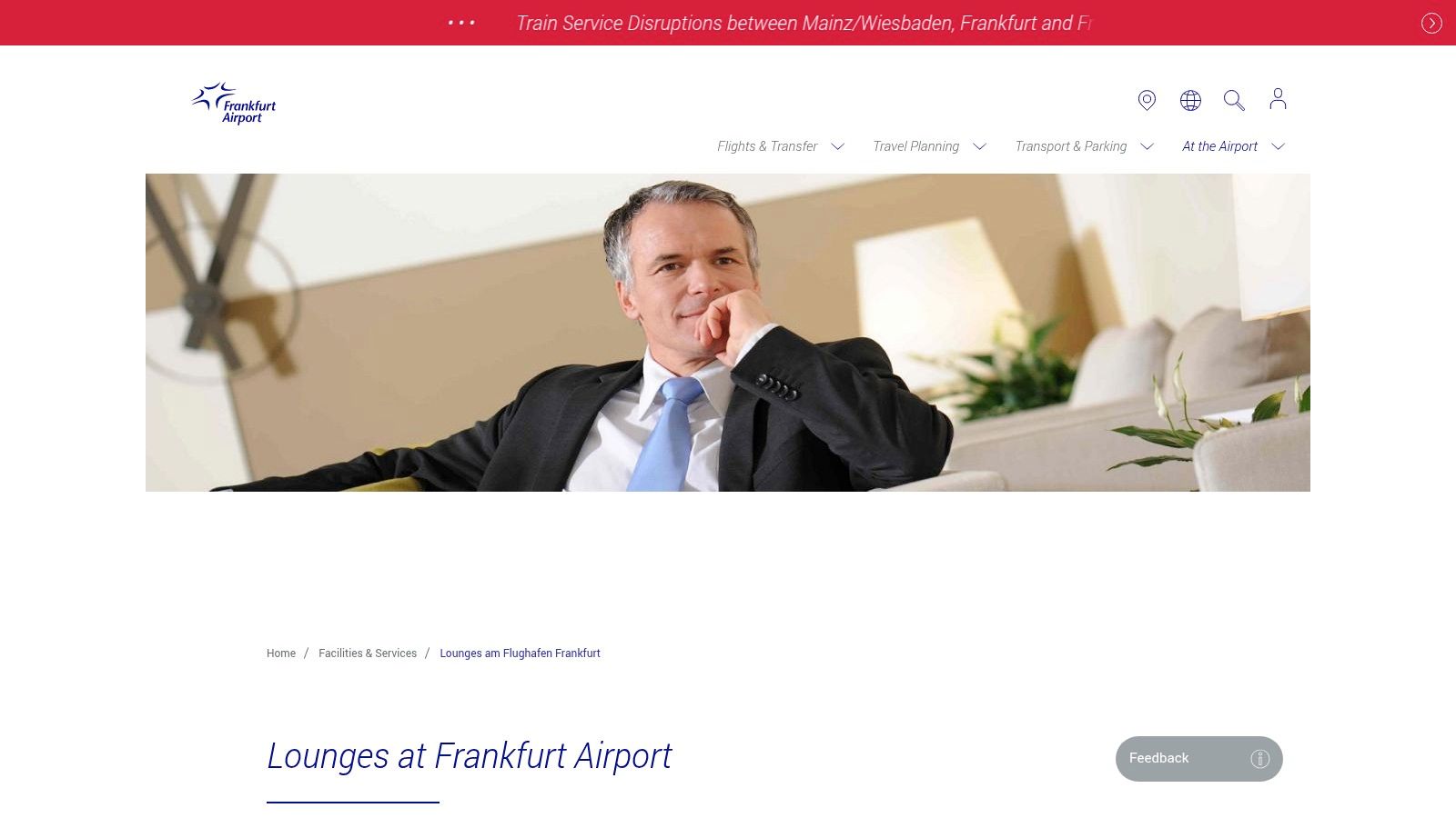 Frankfurt Airport (offizielle Lounge-Übersicht)