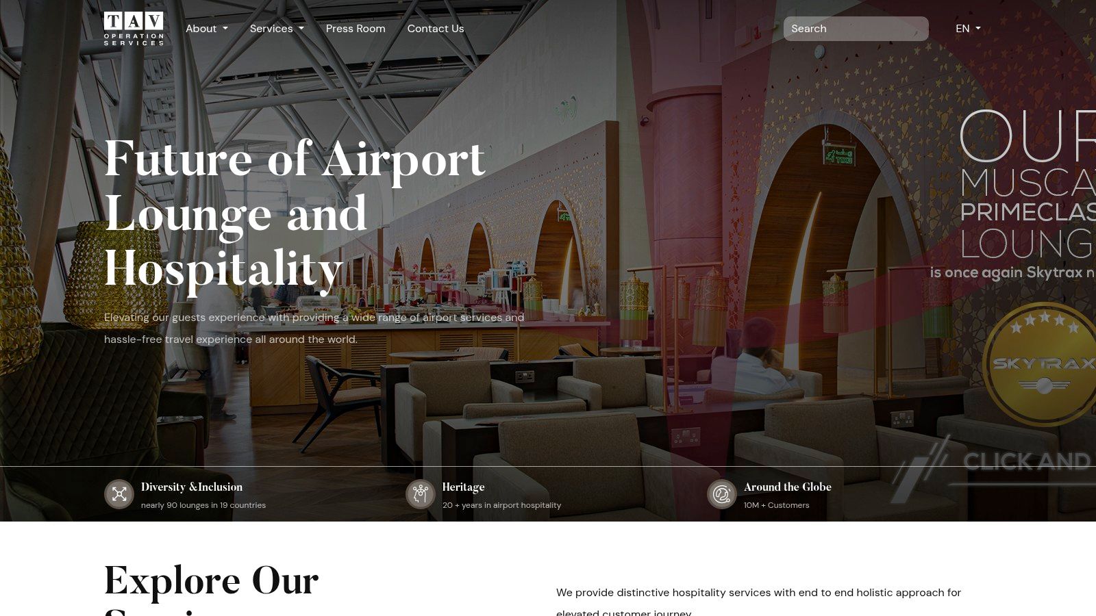 Primeclass Lounge Frankfurt (primeclass / TAV operator site)