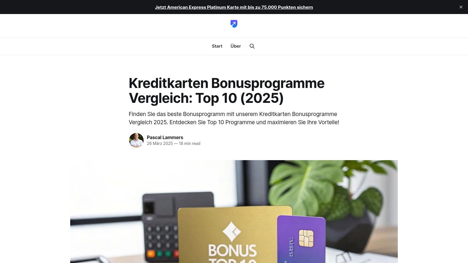 Kreditkarten Bonusprogramme Vergleich