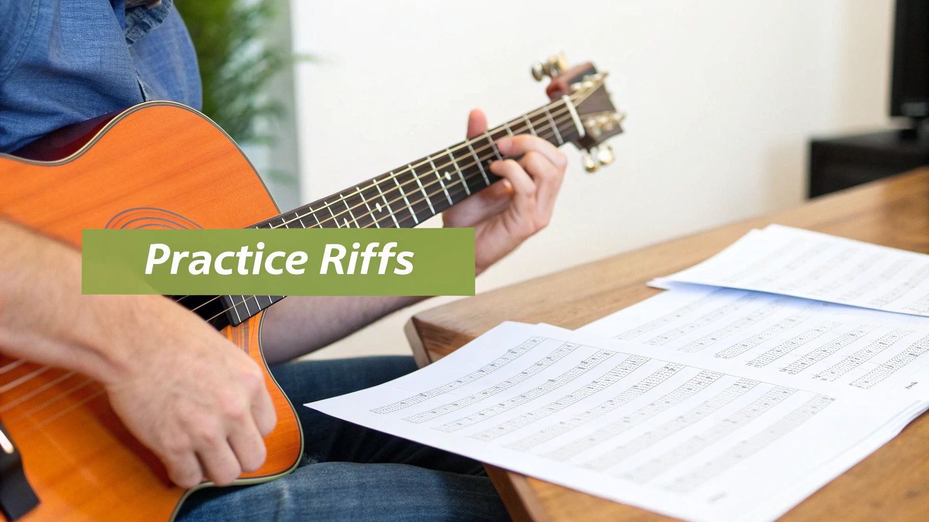 Guitar Riff Exercise