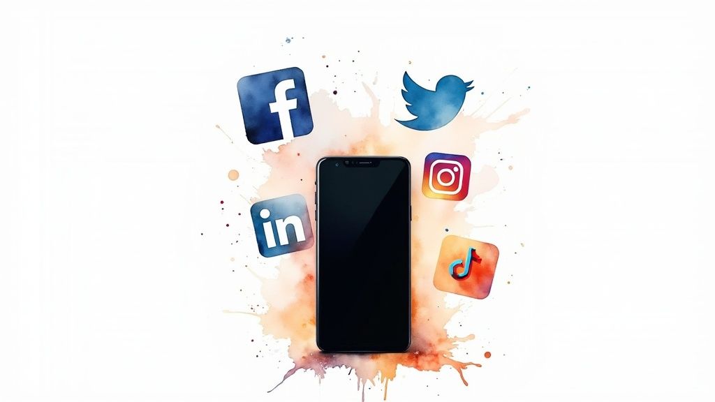 Social Media Content Distribution