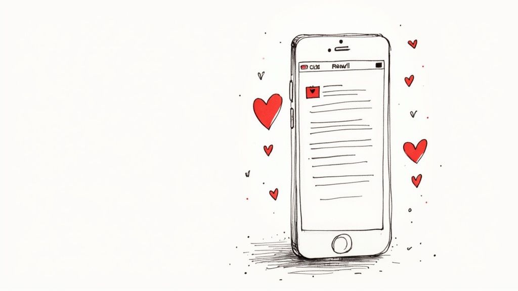 Image illustrating social commerce with automated posts