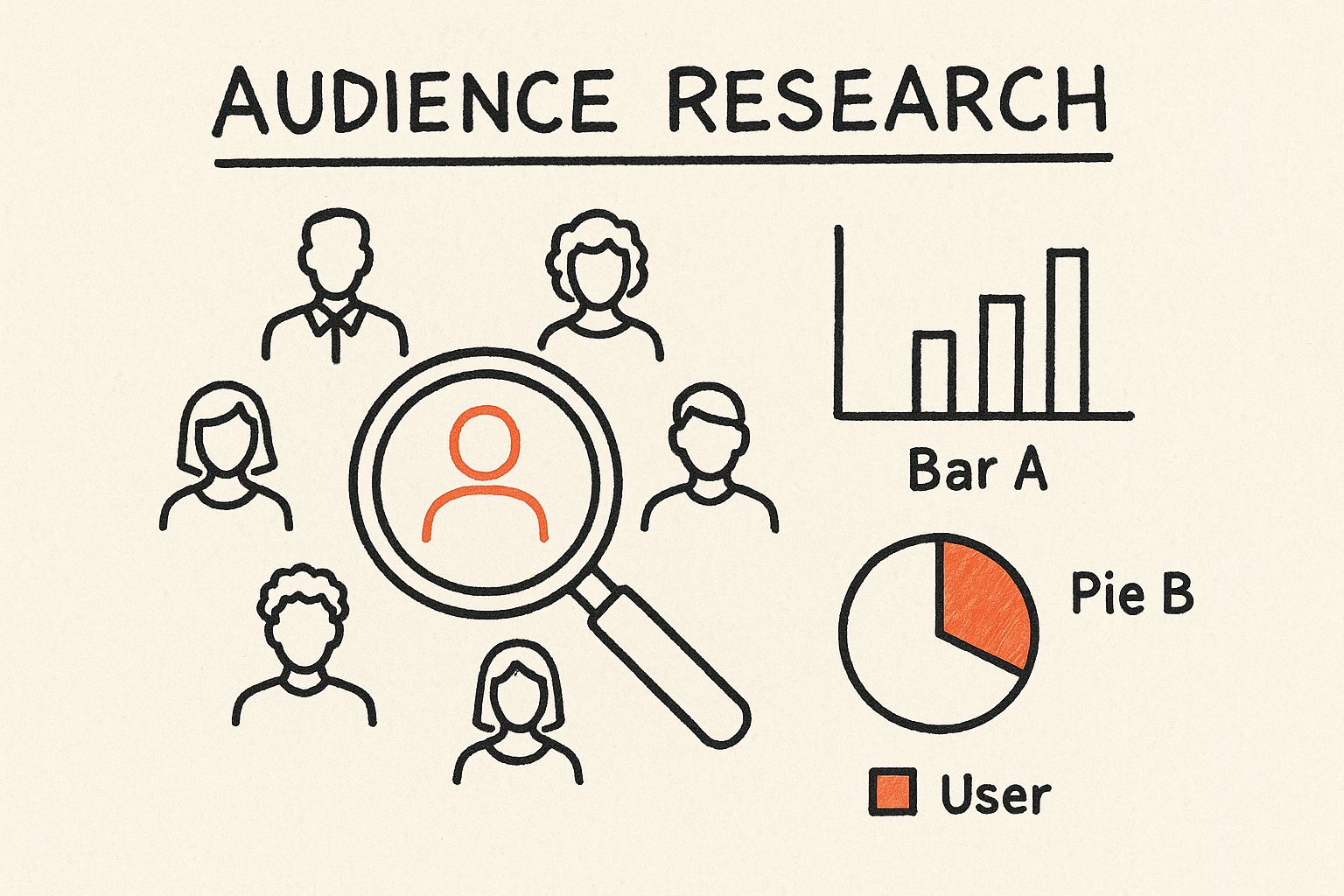 Infographic about content planning for social media
