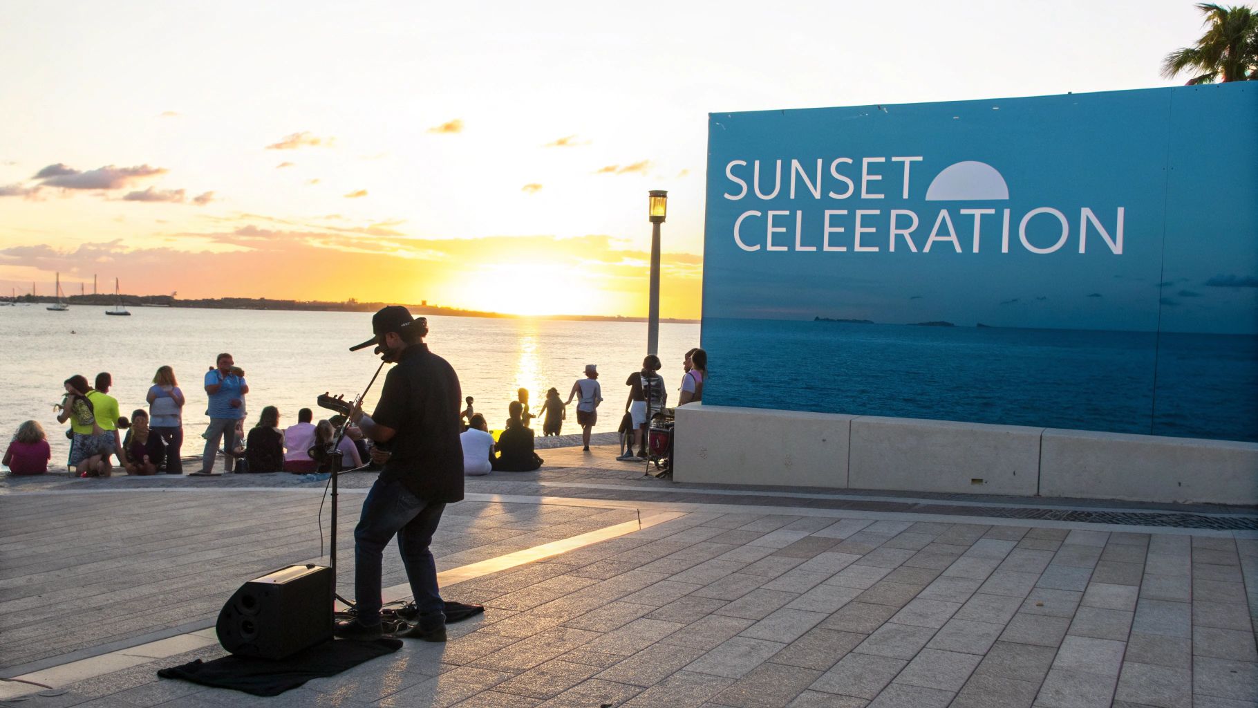Sunset Celebration in Key West