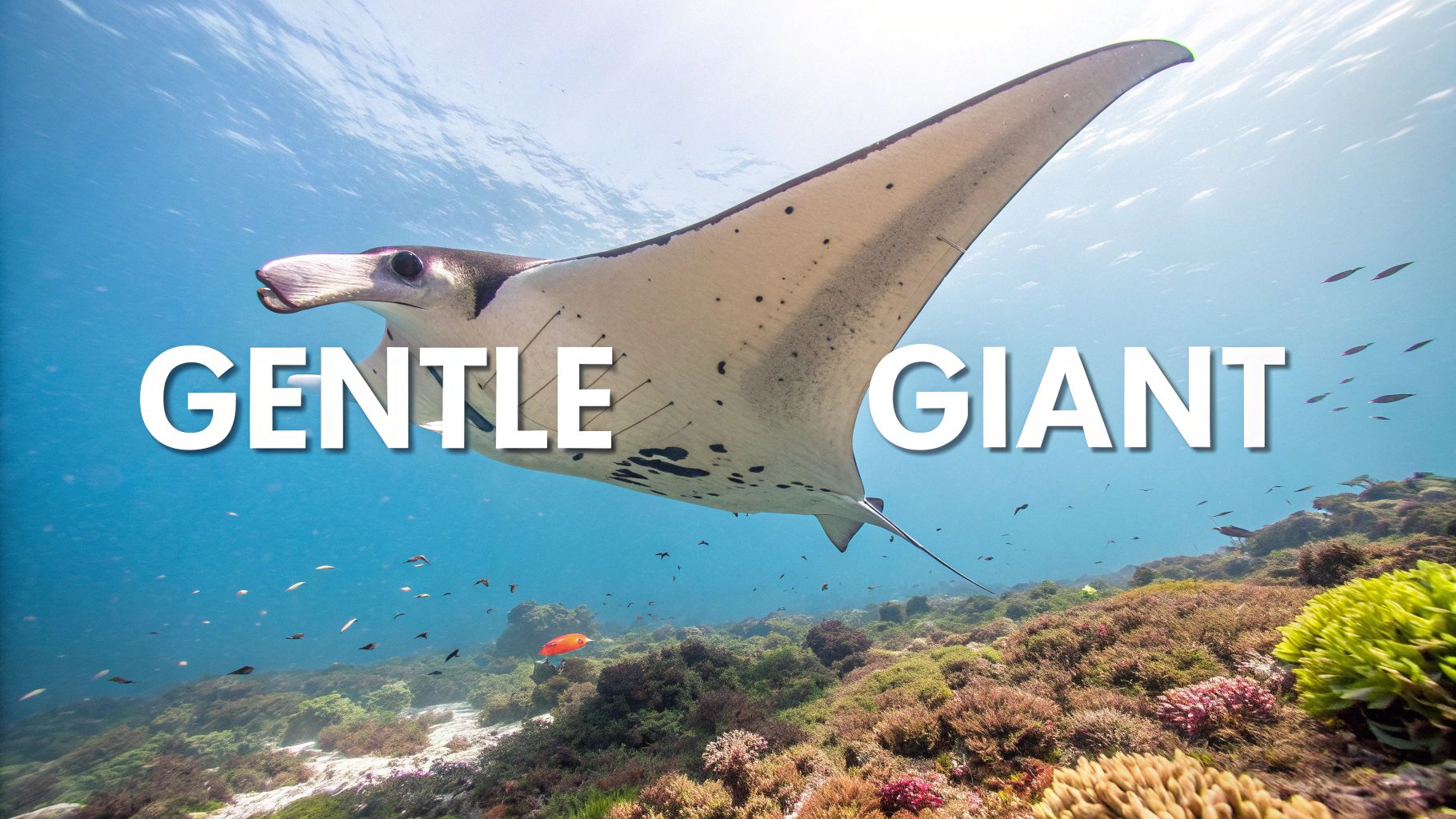 Manta Ray (Manta birostris)