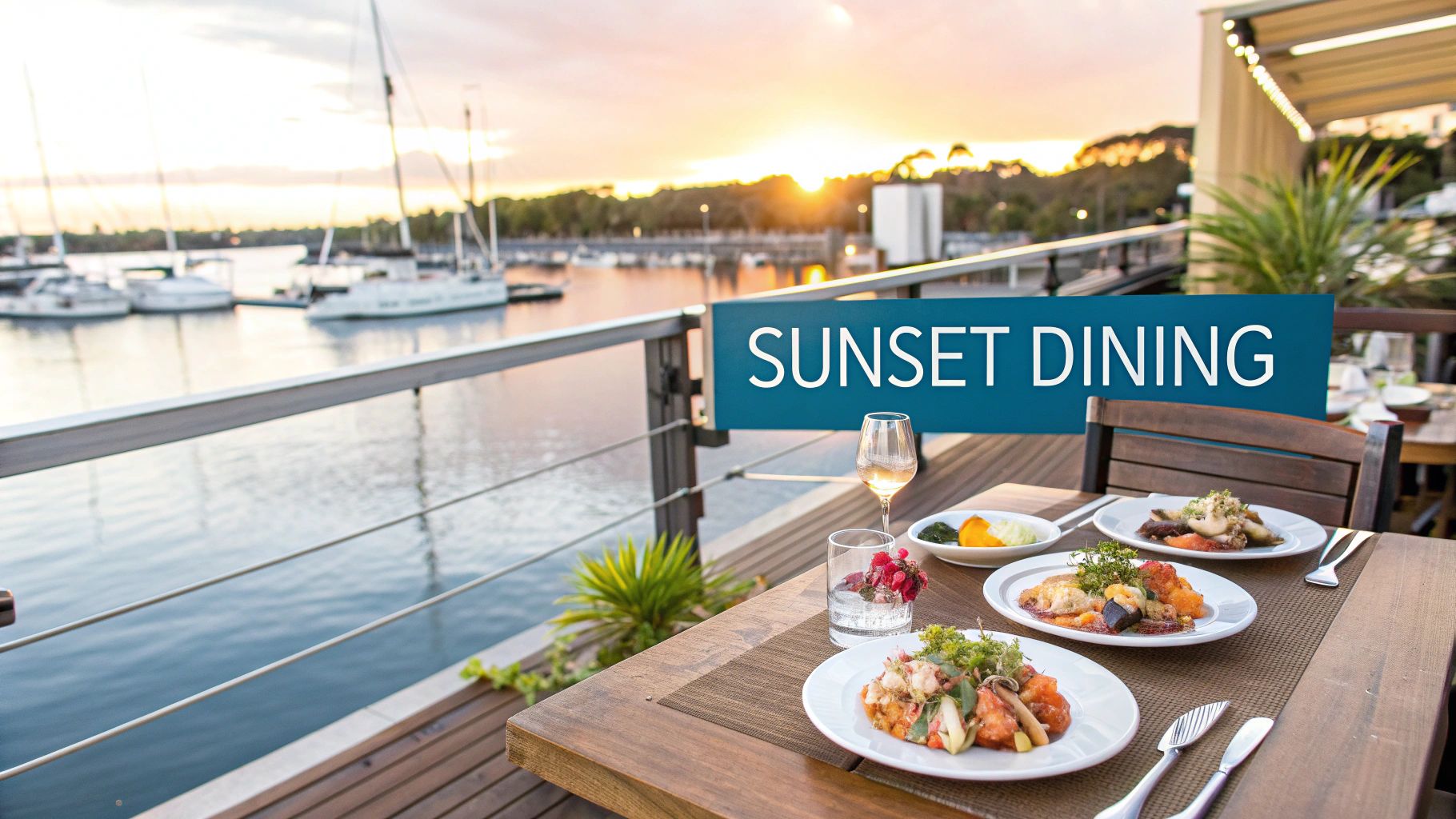 Sunset Dining at Keys Fisheries