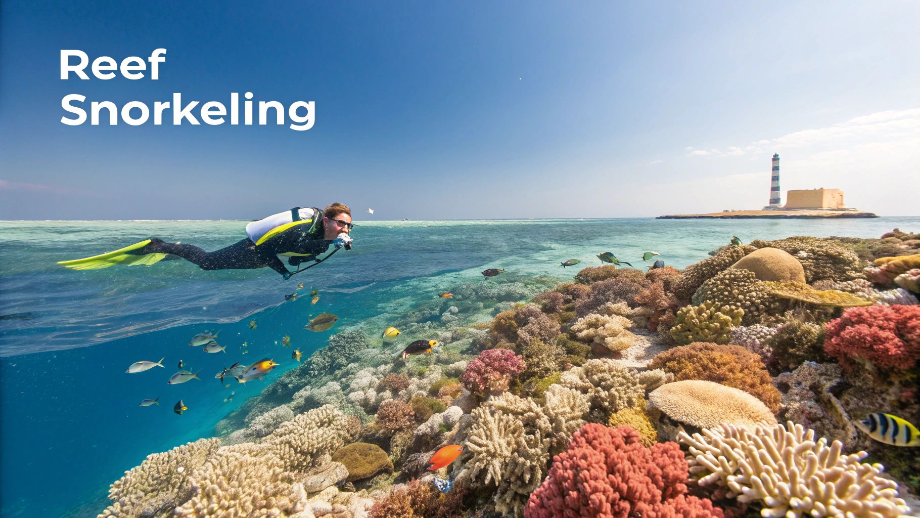 Snorkeling at Sombrero Reef