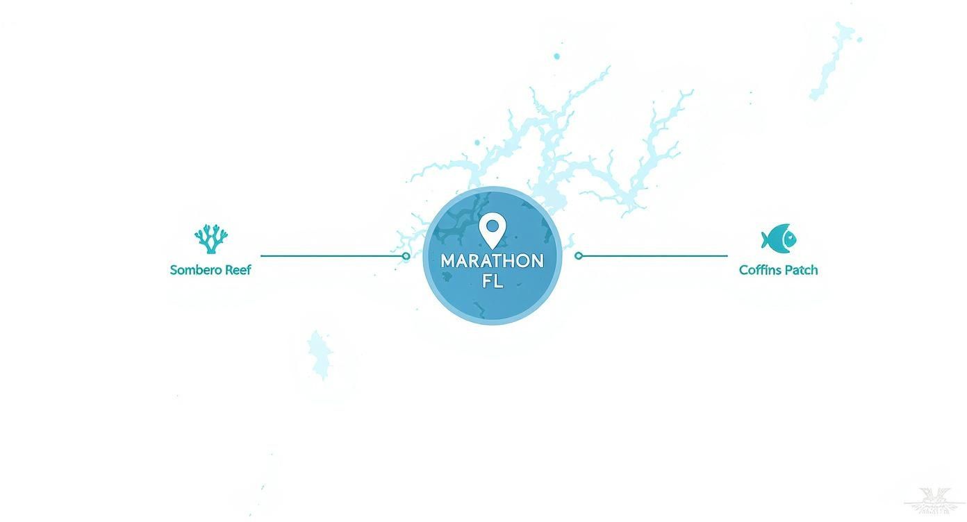 Infographic about snorkeling trips marathon fl