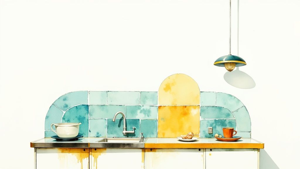 Atomic/Boomerang Patterns and Retro Colors