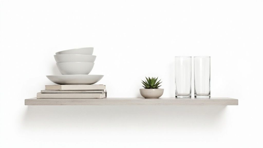 Open Shelving and Display Organization