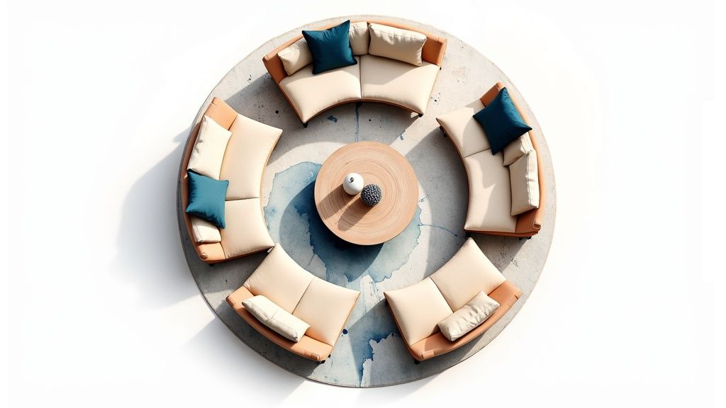 Achieve Harmony With Radial Balance Interior Design