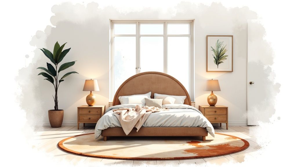 Living room radial setup