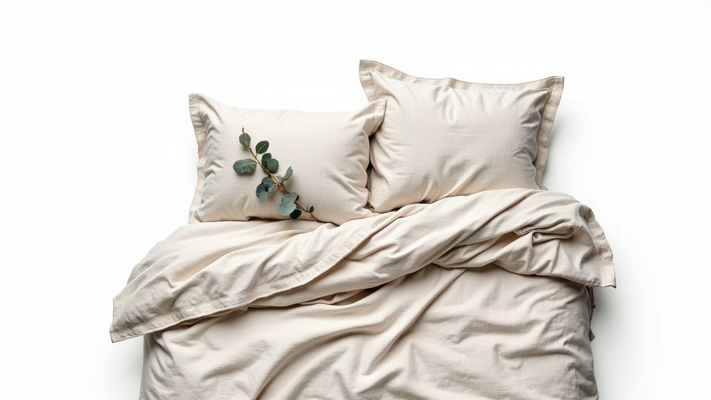 Organic Linen and Natural Fiber Bedding
