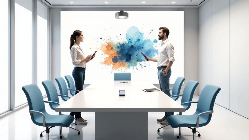 Technology-Forward Smart Conference Room